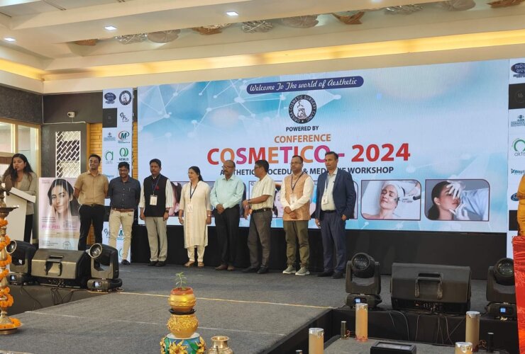Group of aesthetic industry leaders and experts gathered at Cosmetico 2024 in Odisha.