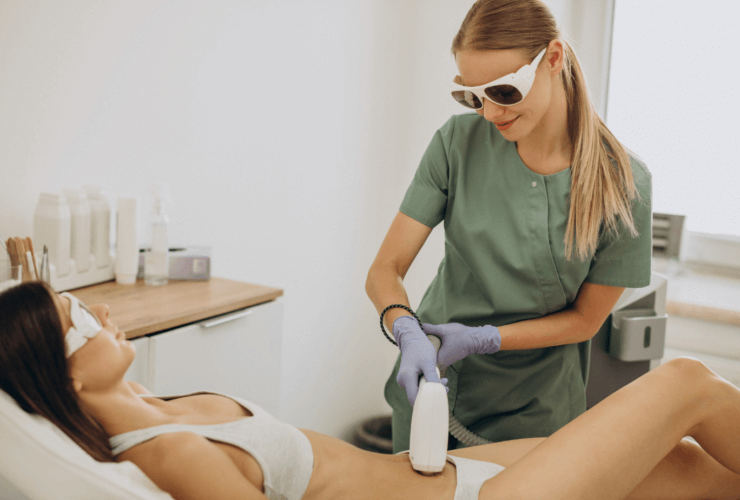 Laser hair removal offers lasting comfort for private part areas
