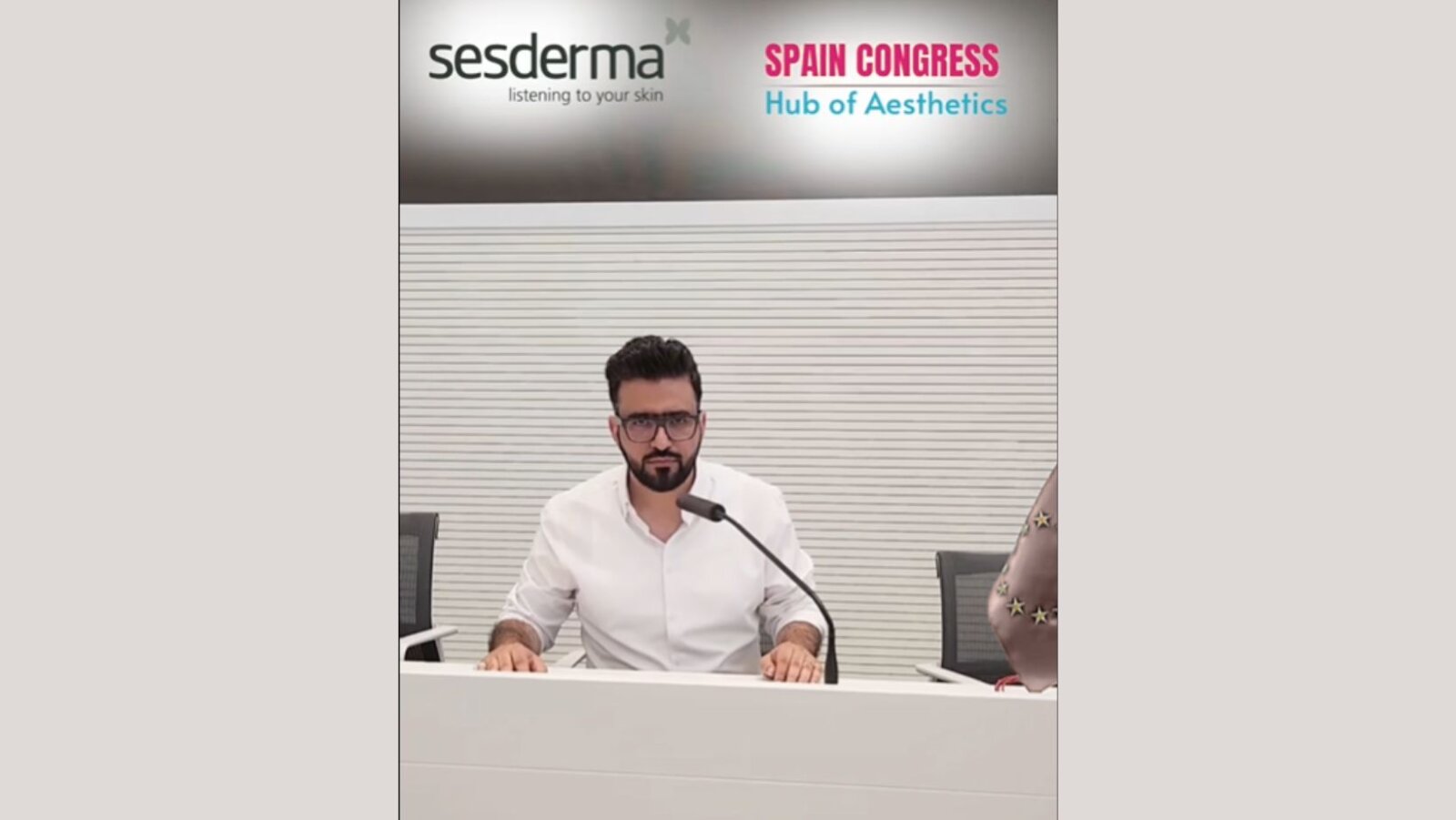 Sesderma HQ in Spain invites Dr Mir Shahnawaz to share insights