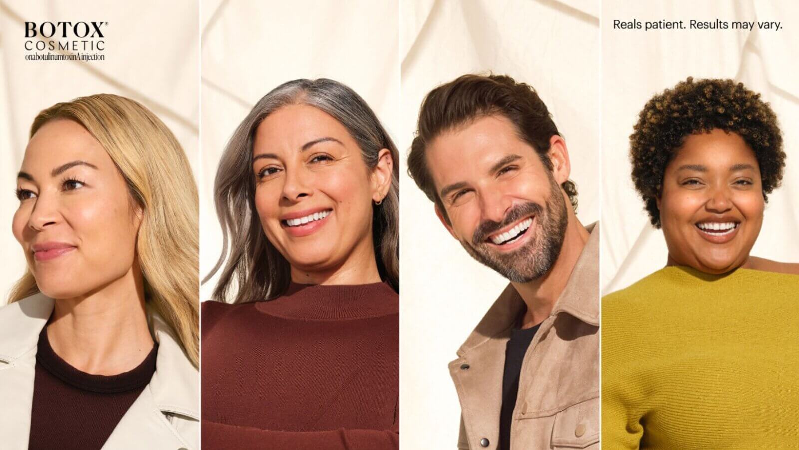 Check BOTOX® Cosmetic’s boldest campaign yet, celebrating real people, authentic self-expression, and trusted results in aesthetics.