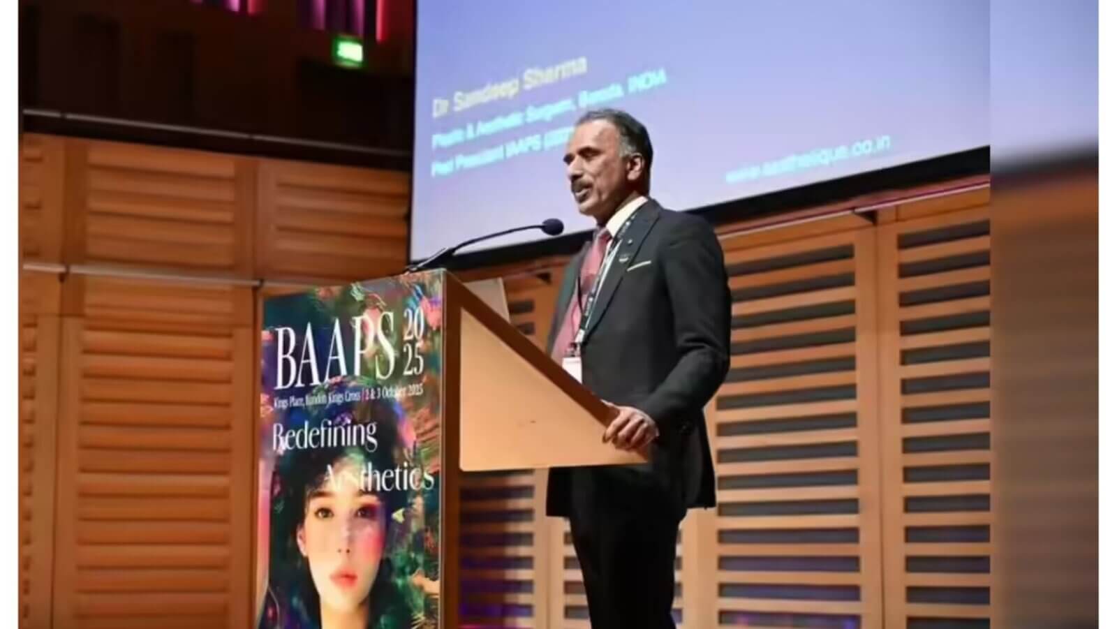 Dr Sandeep Sharma Puts India on Global Cosmetic Surgery Map