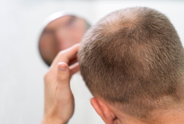 Men choose undetectable hair restoration