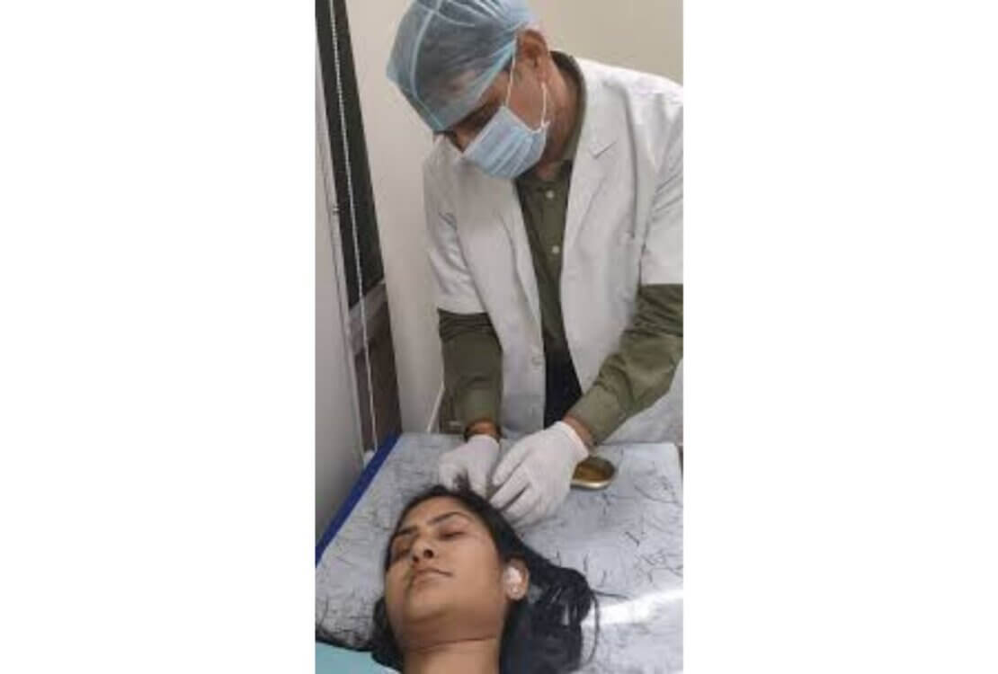 NIA Jaipur treats 1,100 patients with skin & hair care